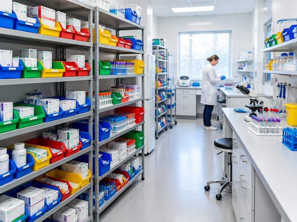 Farmácia e laboratório